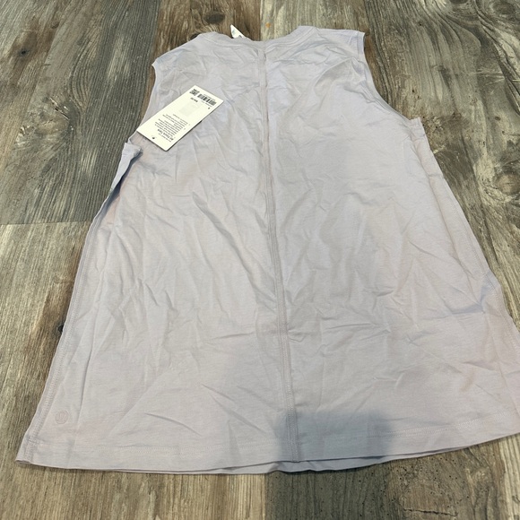 NWT lululemon all yours tank faint lavender sz 8 - Picture 6 of 6